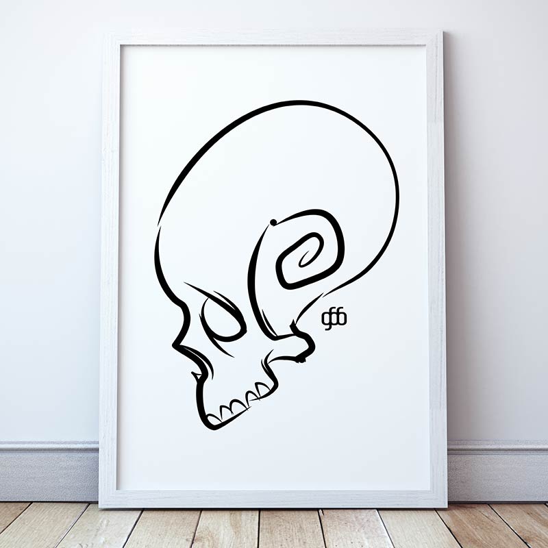 Sketch Skull